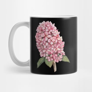 Watercolor Pink Hydrangea Mug